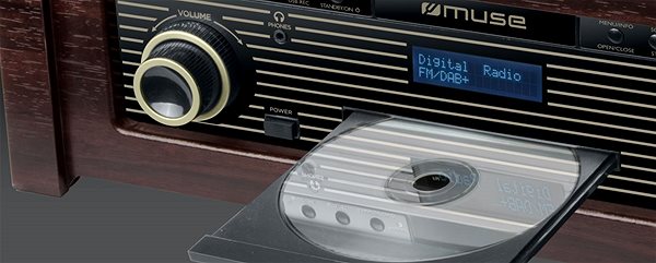 Gramofón MUSE MT-115DAB Vlastnosti/technológia