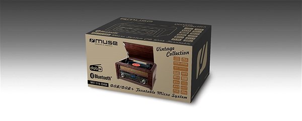 Gramofón MUSE MT-115DAB Obal/škatuľka