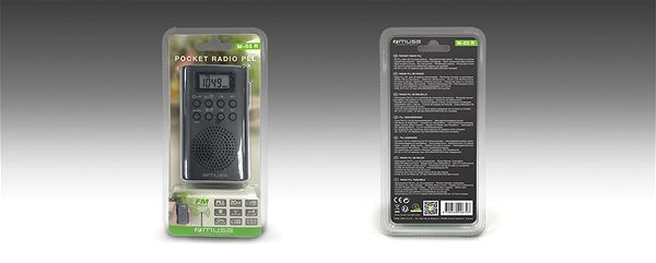 Radio MUSE M-03R Packaging/box