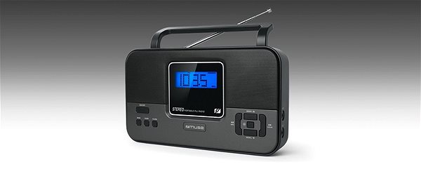 Radio MUSE M-087R Lateral view