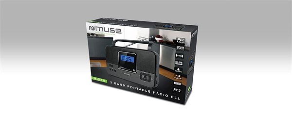 Radio MUSE M-087R Packaging/box
