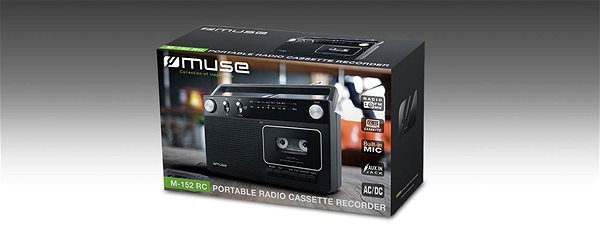 Rádio MUSE M-152RC Obal/škatuľka