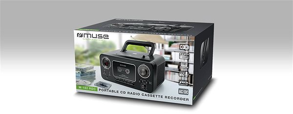 Radio MUSE M-182RDC Packaging/box