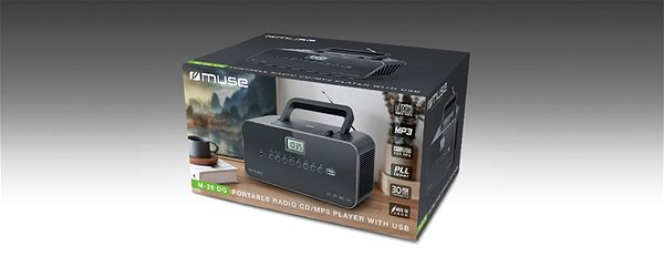 Radio MUSE M-28DG Packaging/box