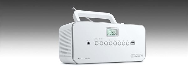 Radio MUSE M-28RDW Lateral view