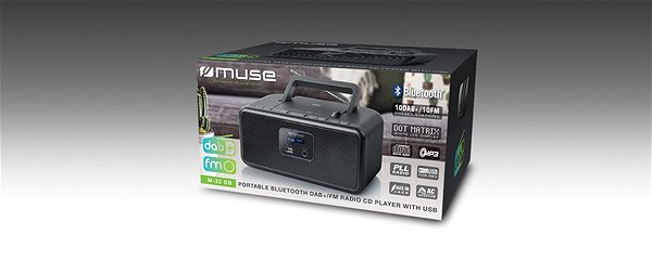 Radio MUSE M-32DB Packaging/box