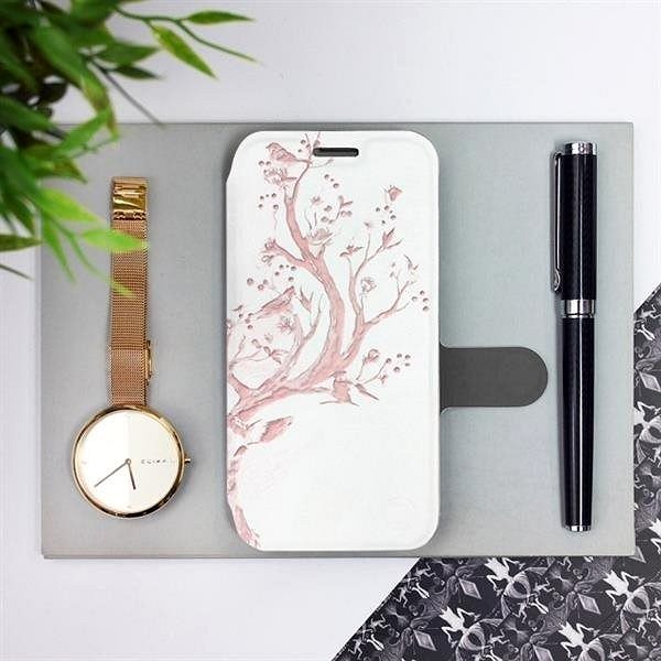 Kryt na mobil Flipové puzdro na mobil Xiaomi Redmi 4X – M007S Ružový jeleň ...