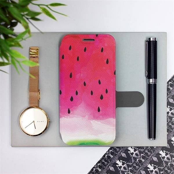 Kryt na mobil Flipové puzdro na mobil Huawei P30 Lite – V086S Melónik ...
