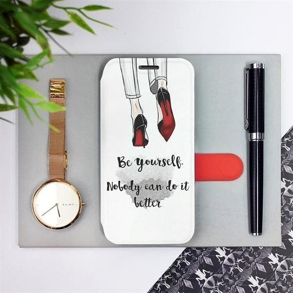 Kryt na mobil Flipové puzdro na mobil Samsung Galaxy A20e – M046P Be yourself ...