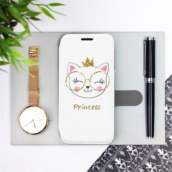 Kryt na mobil Flipové puzdro na mobil Samsung Galaxy A20e – MH03S Mačička princess ...