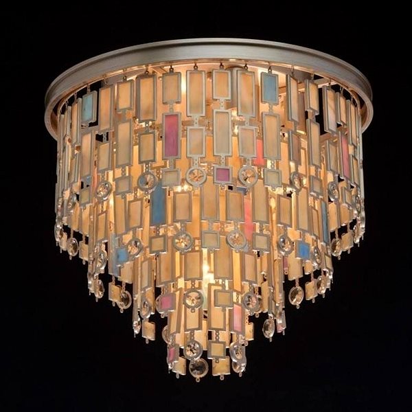 Ceiling Light MW-LIGHT - Crystal Ceiling Lamp, CENTER 7xE14/40W/230V Lifestyle