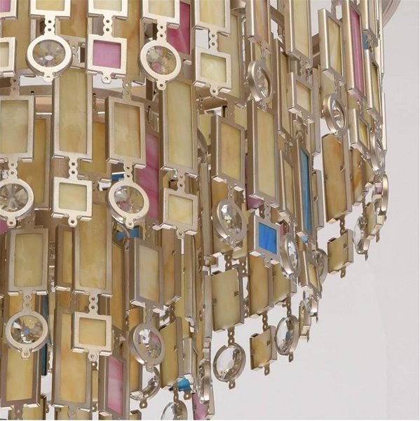 Ceiling Light MW-LIGHT - Crystal Ceiling Lamp, CENTER 7xE14/40W/230V Features/technology