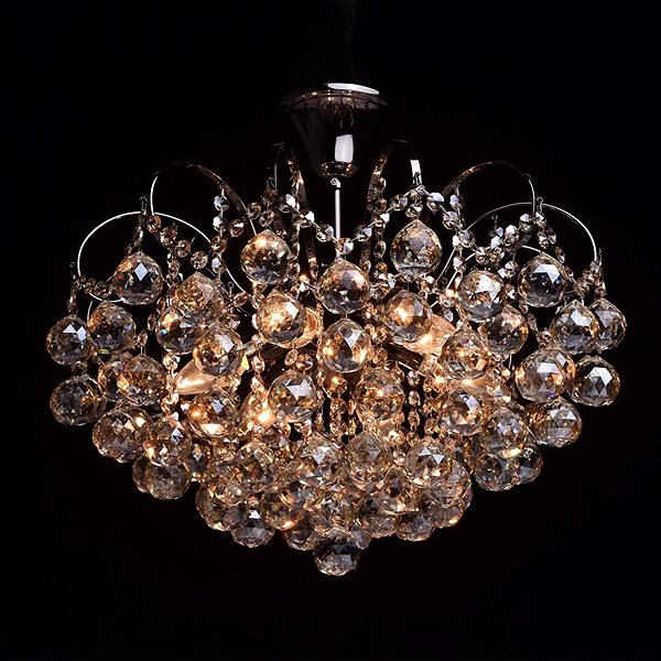 Ceiling Light MW-LIGHT - Crystal Ceiling Lamp, 6xE14/60W/230V Lifestyle