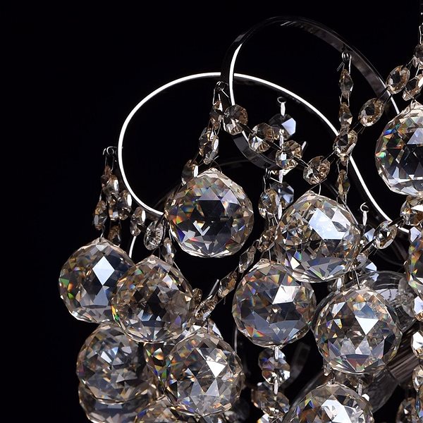 Ceiling Light MW-LIGHT - Crystal Ceiling Lamp, 6xE14/60W/230V Features/technology