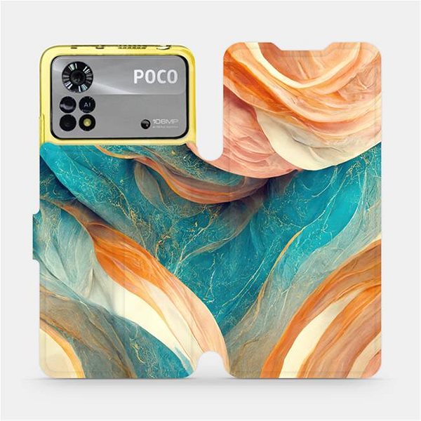 Pouzdro na mobil Mobiwear flip pro Xiaomi POCO X4 Pro 5G - VP36S ...