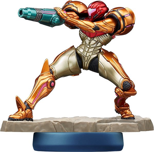 Samus Amiibo Figure (Metroid Prime 4) .