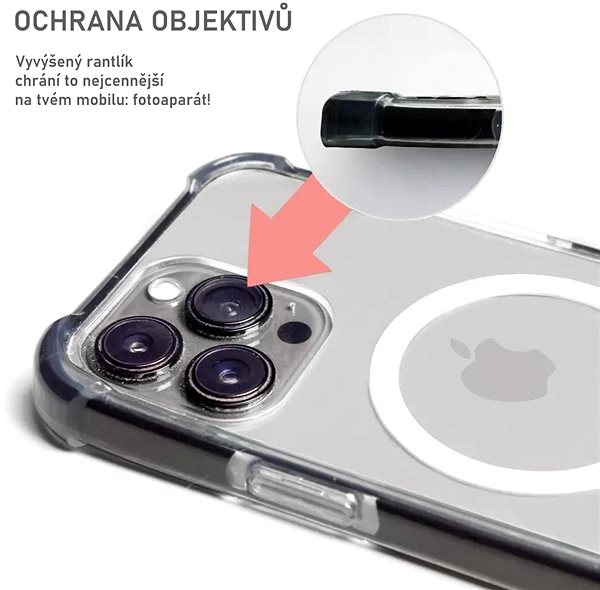 Kryt na mobil Mobiwear Elite Bumper s MagSafe pro Apple iPhone 11 Pro - D015D ...