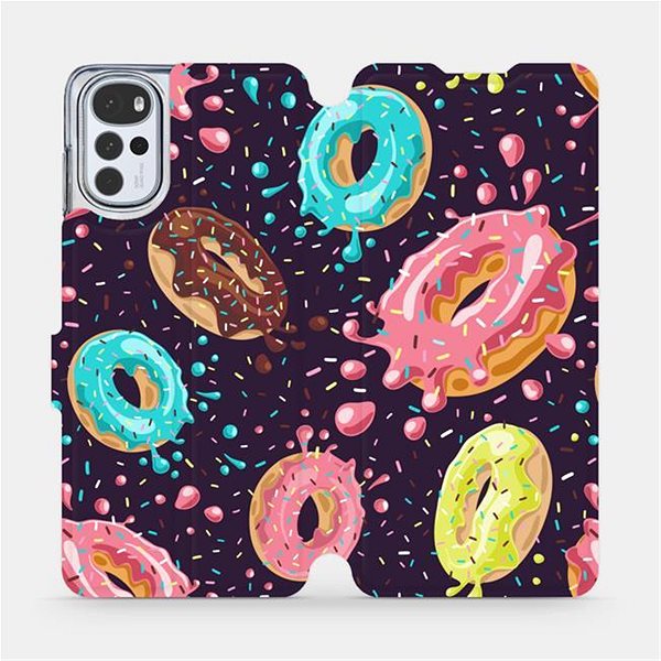 Puzdro na mobil Mobiwear flip pre Motorola Moto G22 – Donuty ...