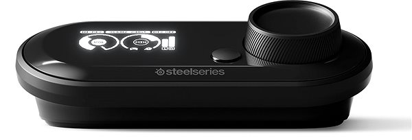 Externá zvuková karta SteelSeries GameDAC Bočný pohľad