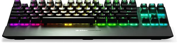Herná klávesnica SteelSeries Apex 7 TKL (Blue Switch) US Bočný pohľad