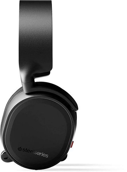 Gaming Headphones SteelSeries Arctis 3, Black Lateral view