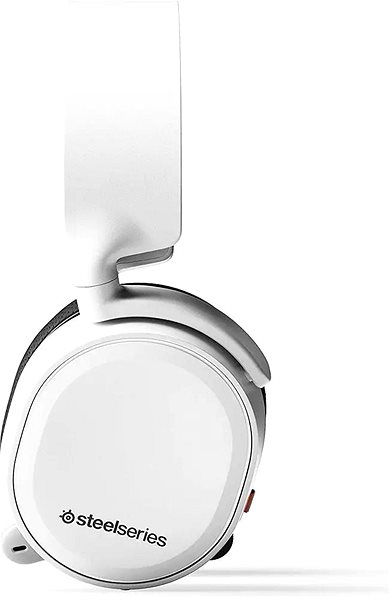 Gaming Headphones SteelSeries Arctis 3, White Lateral view