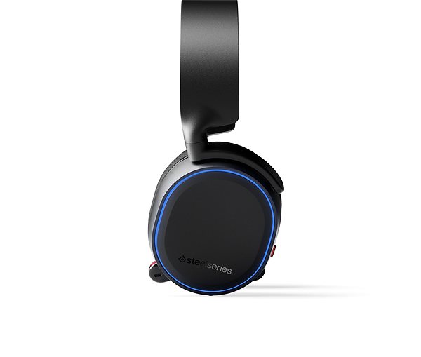 Gaming Headphones SteelSeries Arctis 5, Black Lateral view