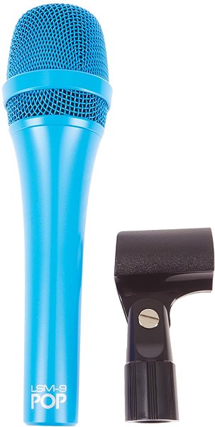 Mikrofon MXL LSM-9 POP BLUE Seitlicher Anblick