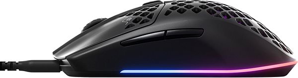Gaming Mouse SteelSeries Aerox 3 Onyx Lateral view