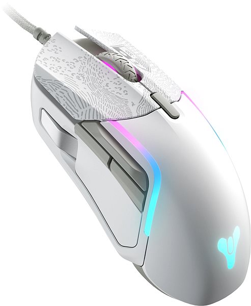 Gaming Mouse SteelSeries Rival 5 Destiny 2 Edition Lateral view