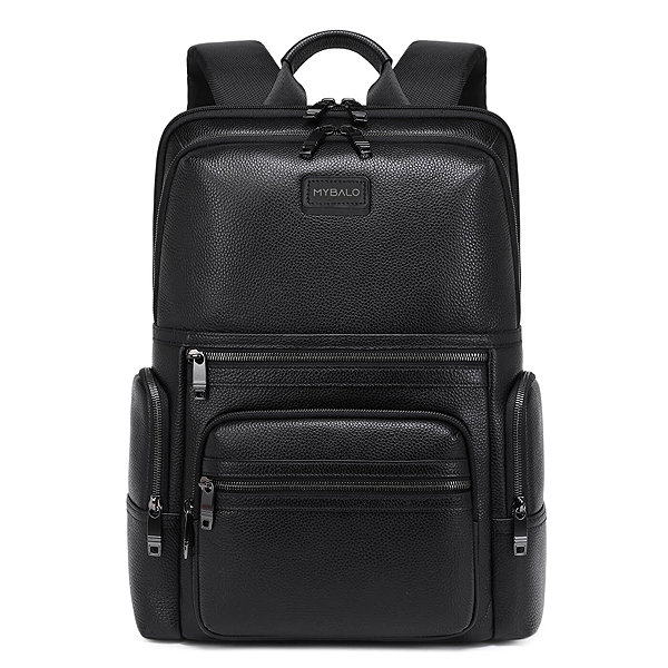 Backpack MYBALO Matterhorn leather business backpack for laptop .