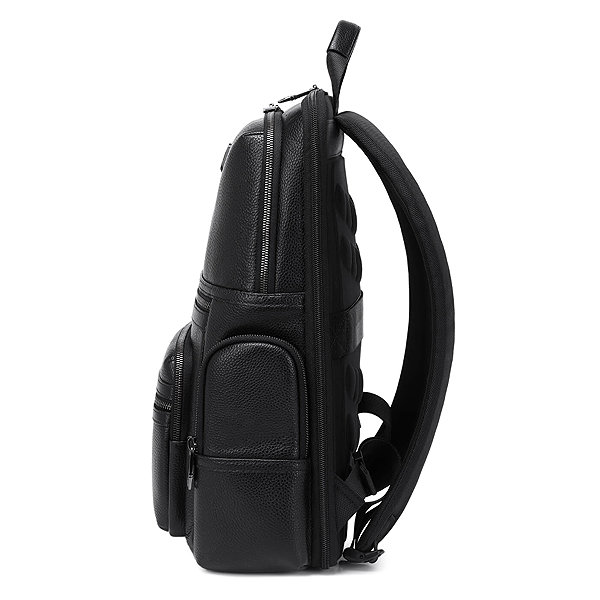 Backpack MYBALO Matterhorn leather business backpack for laptop .