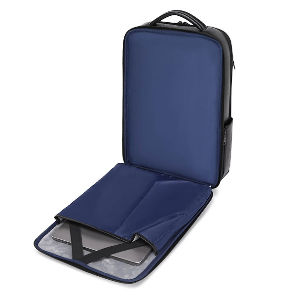 Backpack MYBALO Zante leather city backpack for laptop .