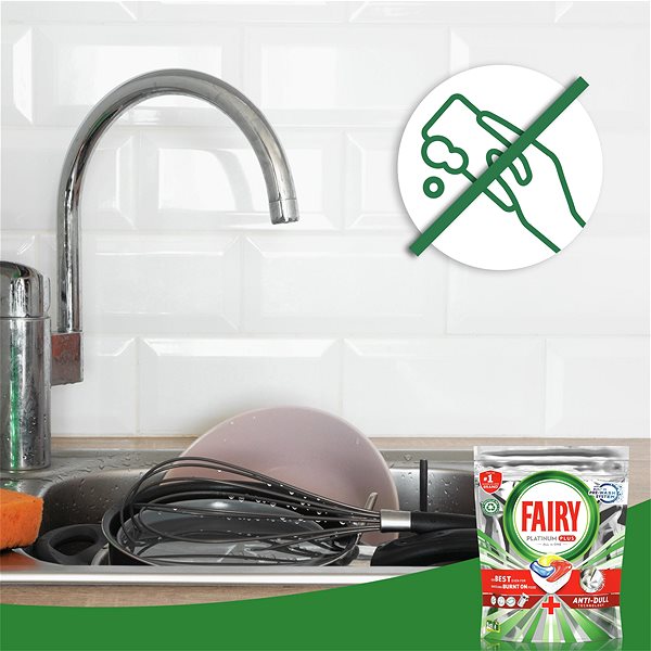 Tablety do umývačky JAR Platinum Plus Quickwash 56 ks  Vlastnosti/technológia