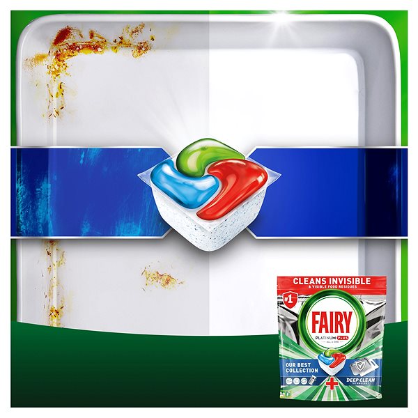 Tablety do umývačky JAR Platinum Plus Deep Clean 56 ks  Vlastnosti/technológia
