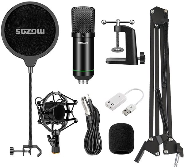 Microphone MOZOS MKIT-800PROV2 Package content