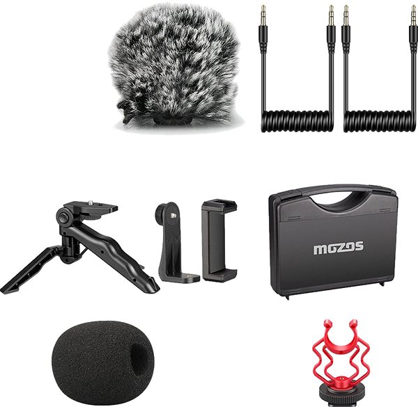 Microphone MOZOS MKIT-600PRO Package content