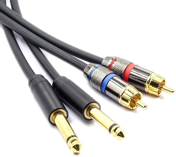 Audio kábel MOZOS MCABLE-2JT2R Vlastnosti/technológia