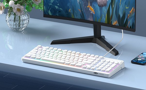 Keyboard MageGee GK980-W Membrane Keyboard - US ...
