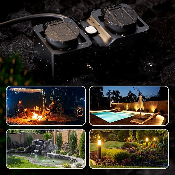 Smart Socket Meross Smart Wi-Fi Outdoor Plug ...