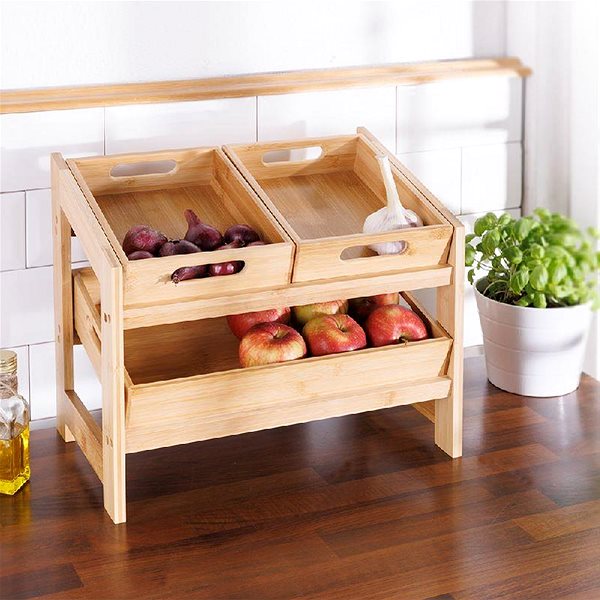 Shelving Unit Kesper Kitchen storage rack ...