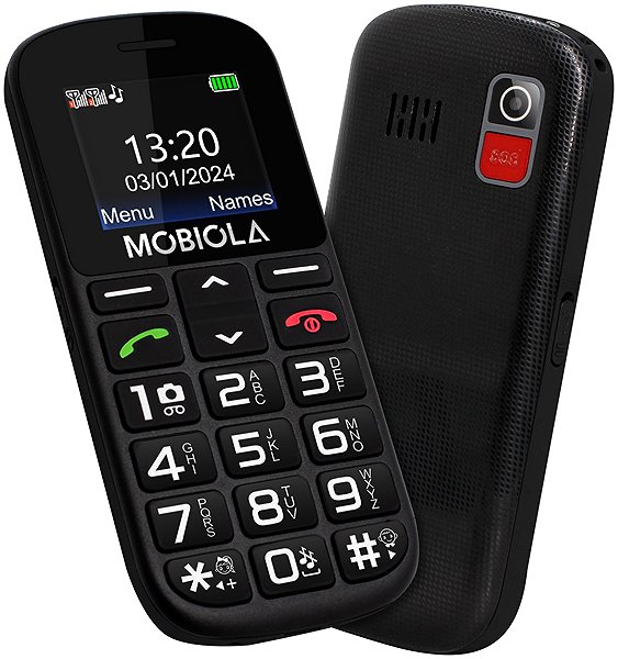Mobile Phone Mobiola MB200 black ...