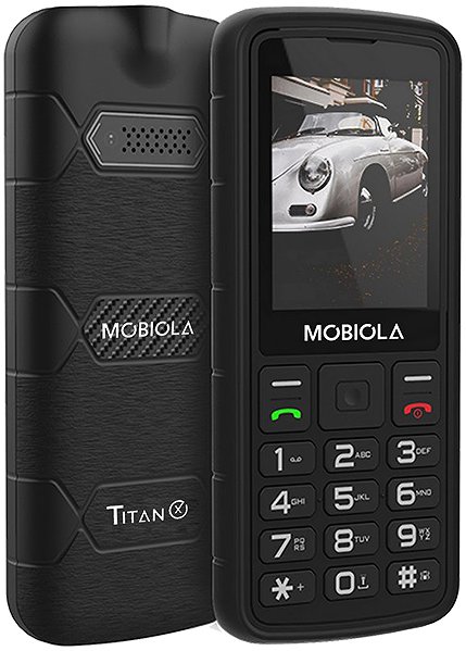 Mobile Phone Mobiola MB500 TitanX 4G black ...