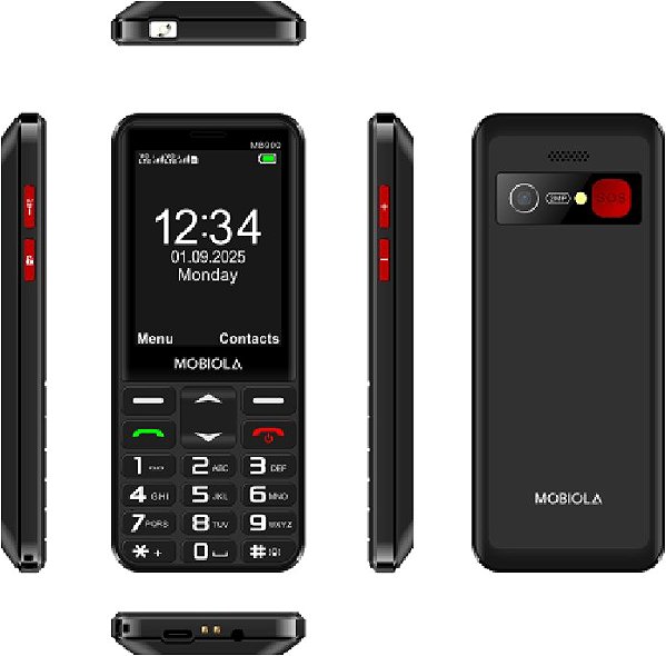 Mobile Phone MOBIOLA MB900 4G black ...