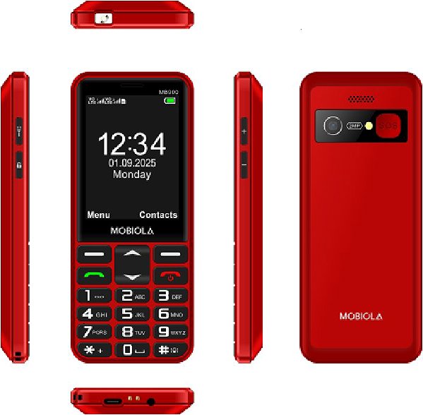 Mobile Phone MOBIOLA MB900 4G red ...