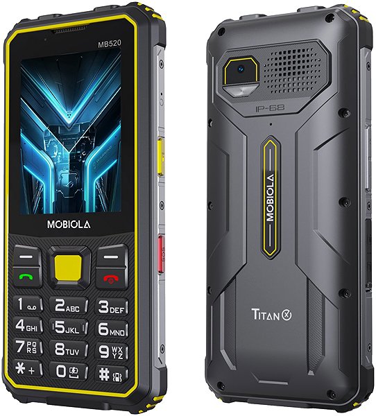 Handy Mobiola MB520 TitanX 4G schwarz ...