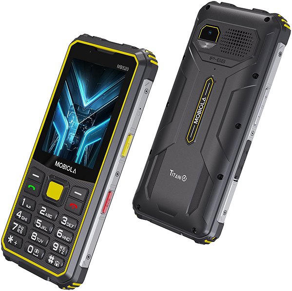 Handy Mobiola MB520 TitanX 4G schwarz ...