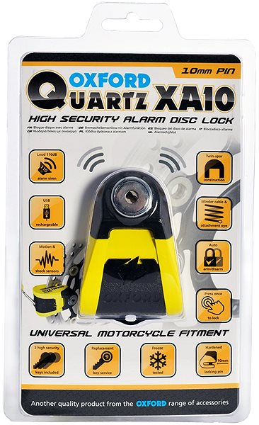 Motorzár OXFORD Quartz Alarm XA10 ...