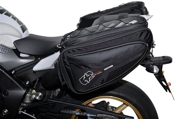 Taška na motorku OXFORD bočné tašky na motocykel P50R – 50 l, 2 ks ...