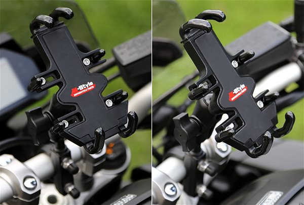 Phone Holder M-Style SPINE U All-metal with Sleeve Lifestyle